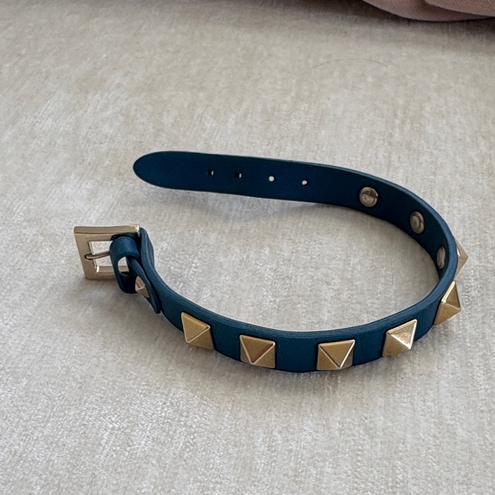 Valentino Leather bracelet with Studs